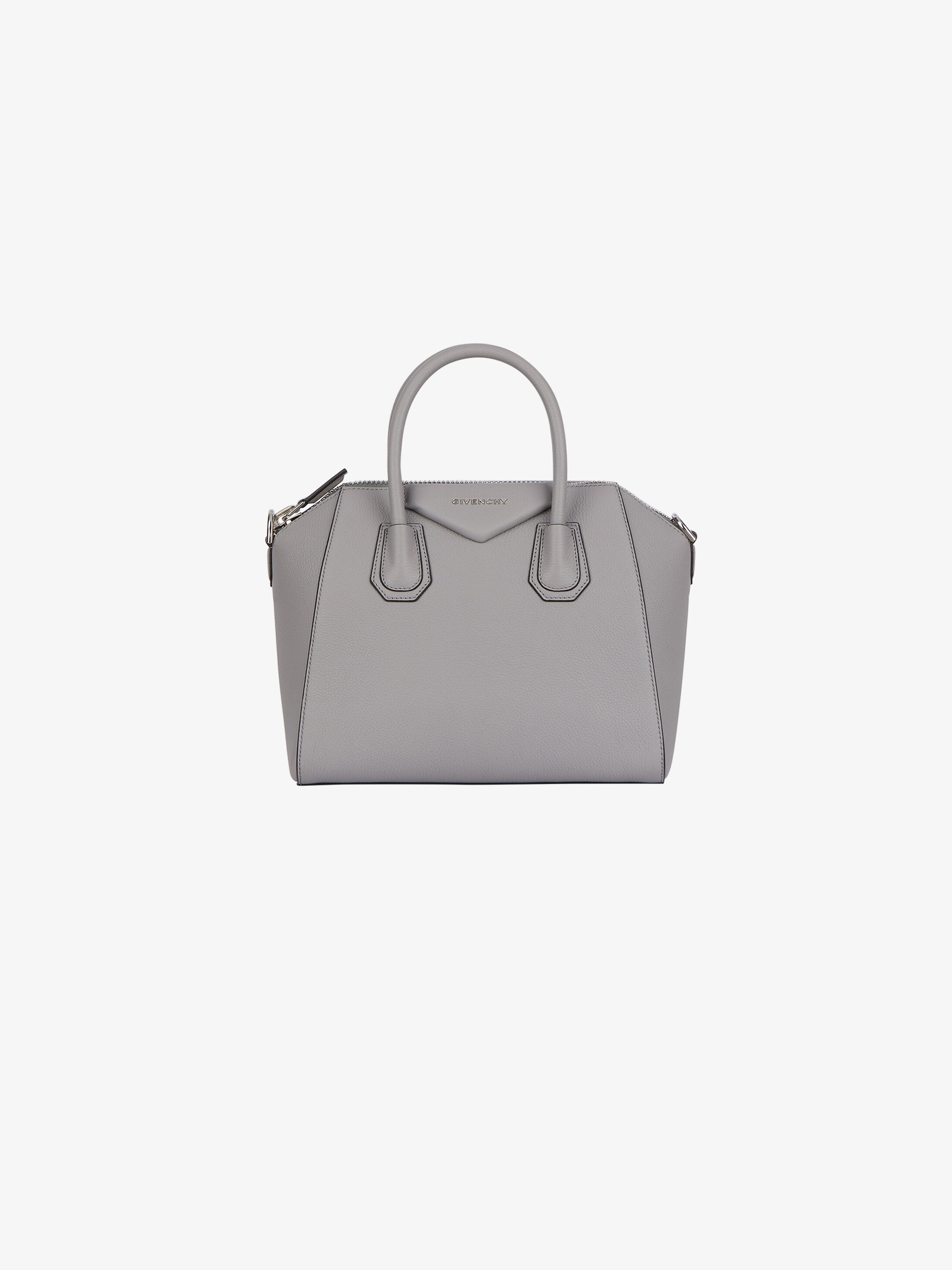 Small Antigona bag in grained leather - 1