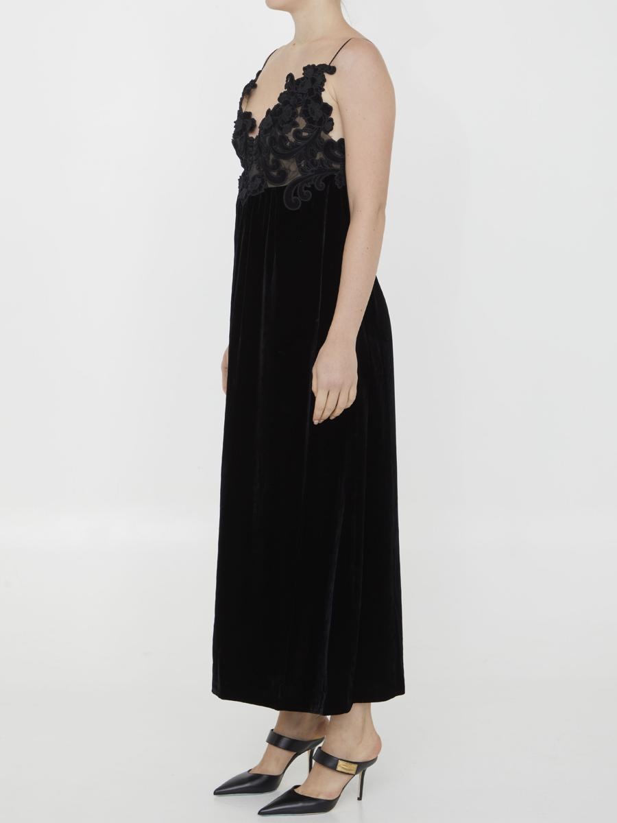 ZIMMERMANN SENSORY VELVET SLIP DRESS - 2