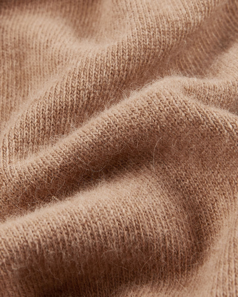 Regular fit crewneck sweater in wool and Angora 7