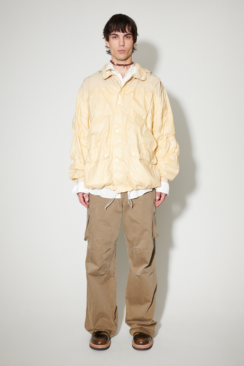 Our Legacy Exhaust Puffa Cream Rubberized Nylon outlook