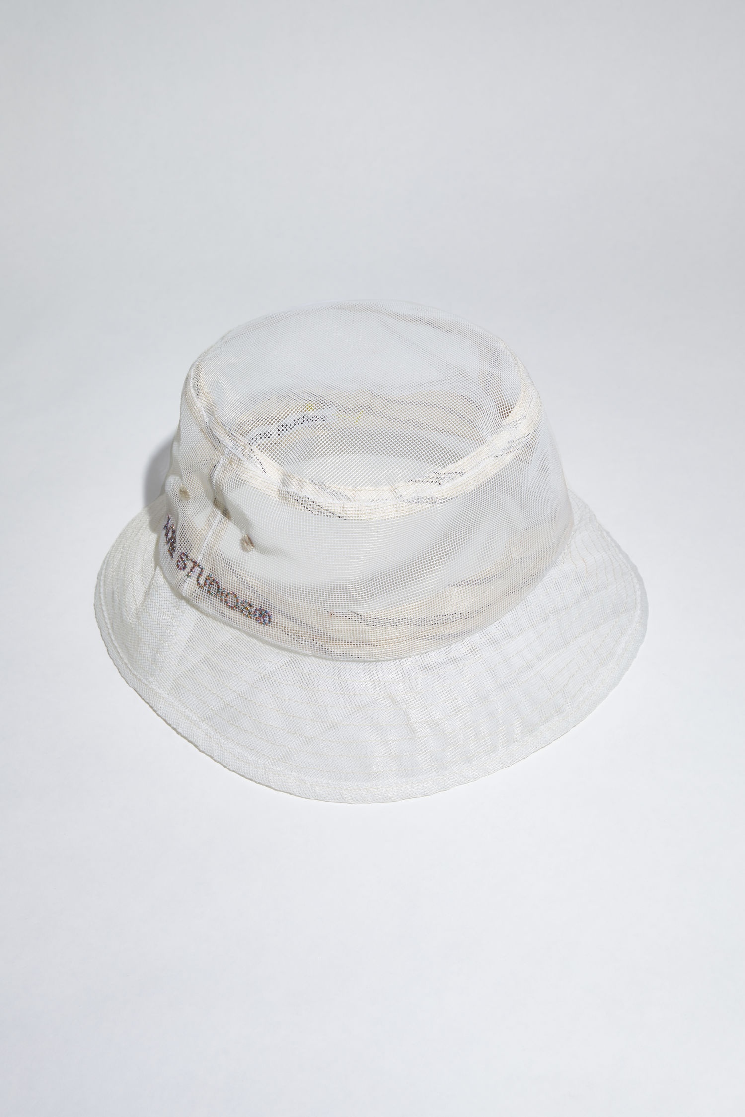 Mesh bucket hat - White - 1