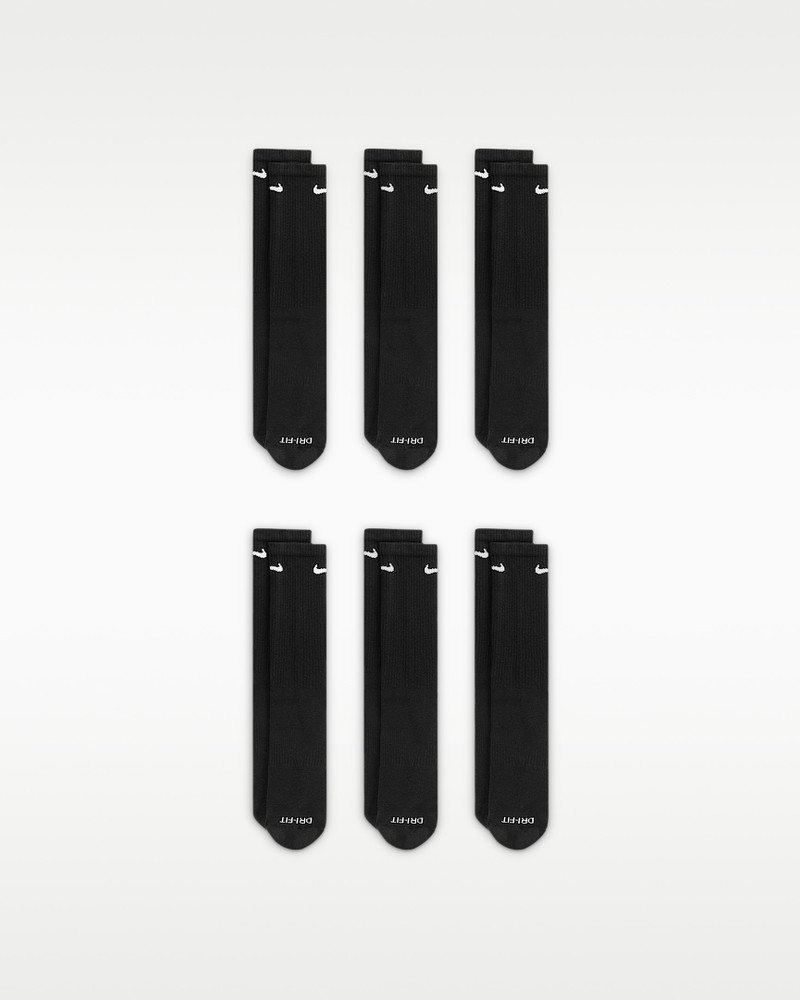 Nike Nike Everyday Plus Cushioned Training Crew Socks (6 Pairs) outlook