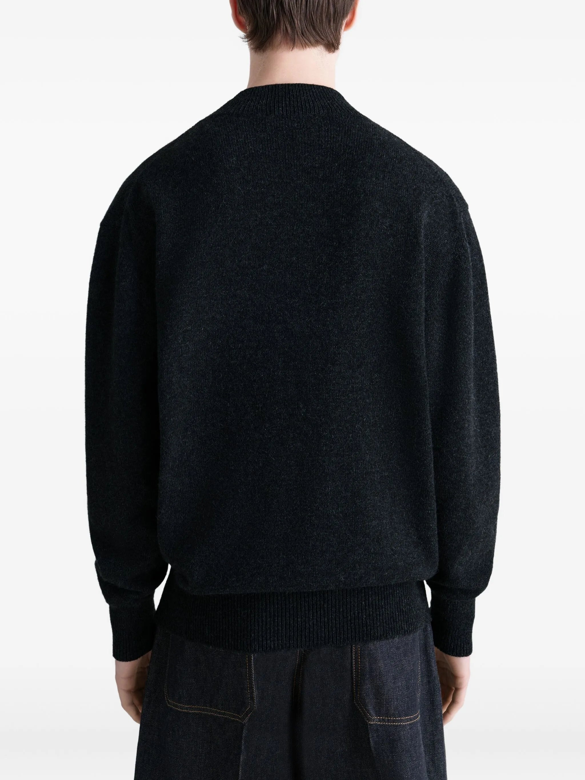 Lemaire Mock-neck Ribbeed Sweater - 2