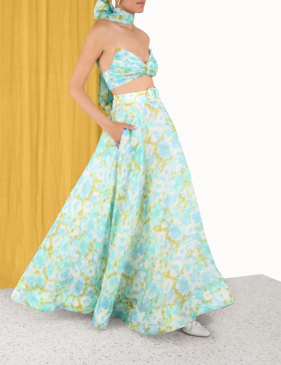 HIGH TIDE IKAT MAXI SKIRT - 3