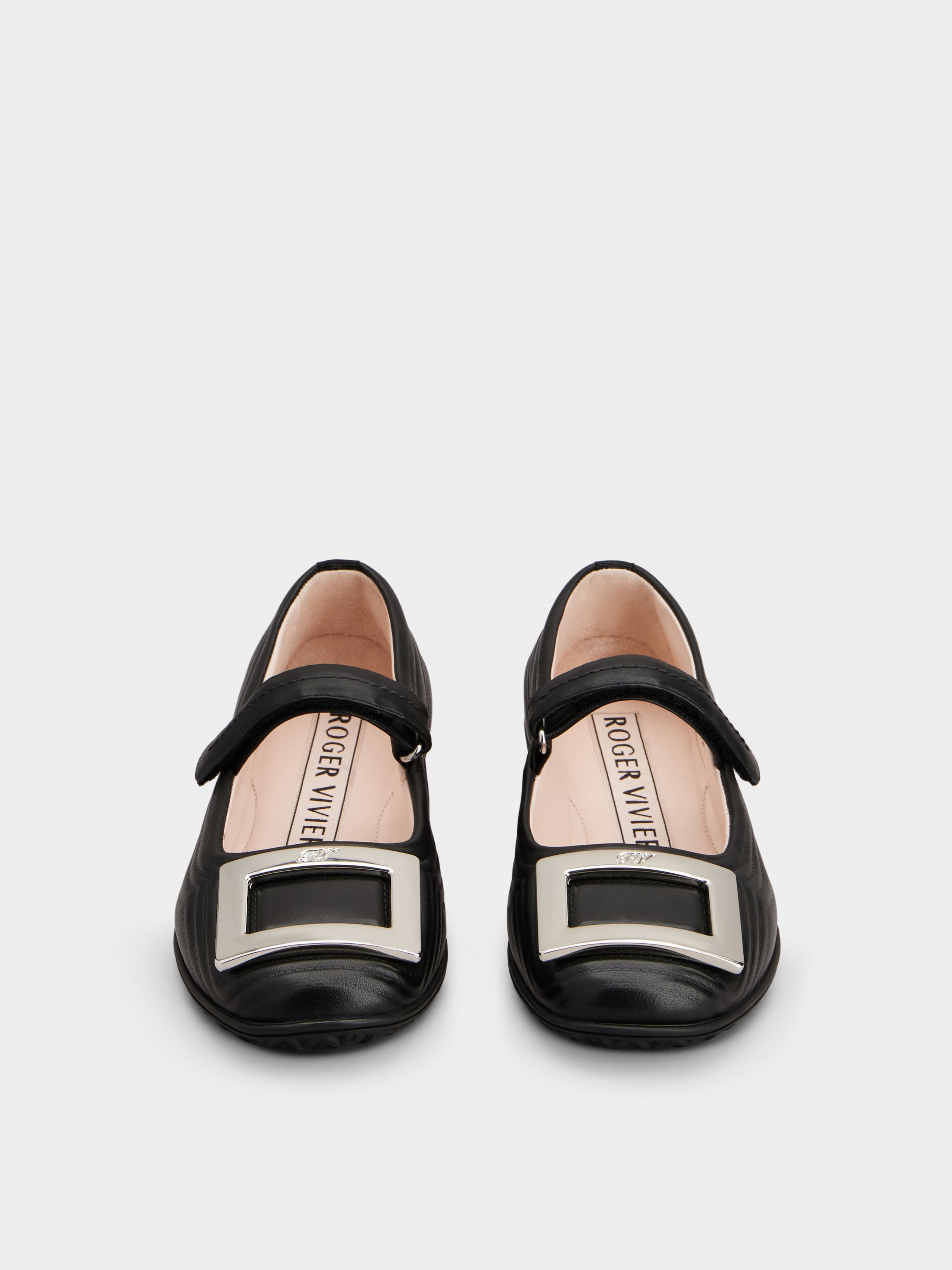 Viv Low Mary Janes in leather - 7