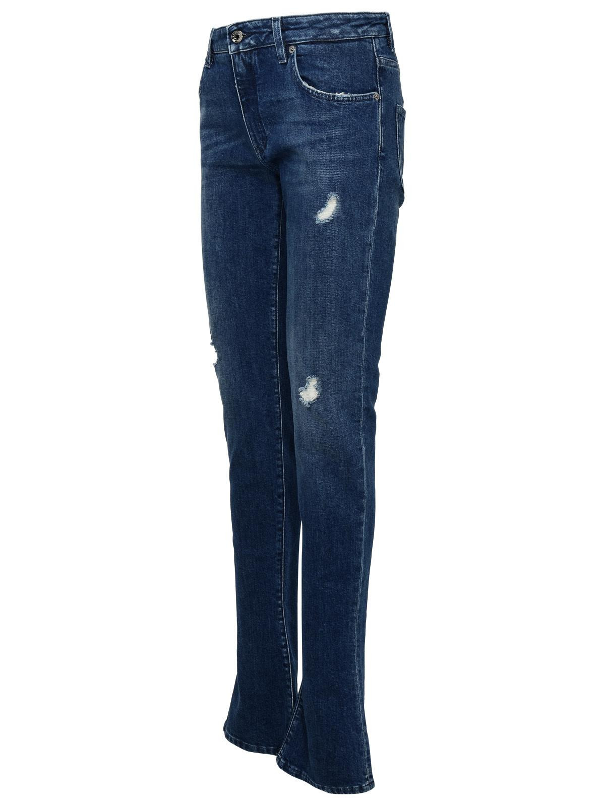 Dolce & Gabbana Blue Cotton Jeans Women - 2