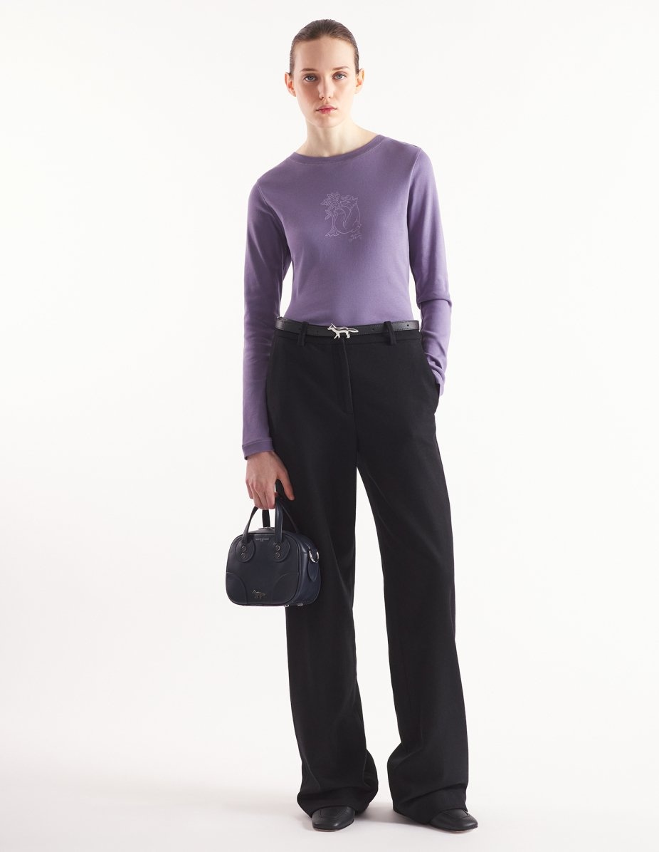 WOODLAND FOX LONG SLEEVES SLIM TEE-SHIRT - 2