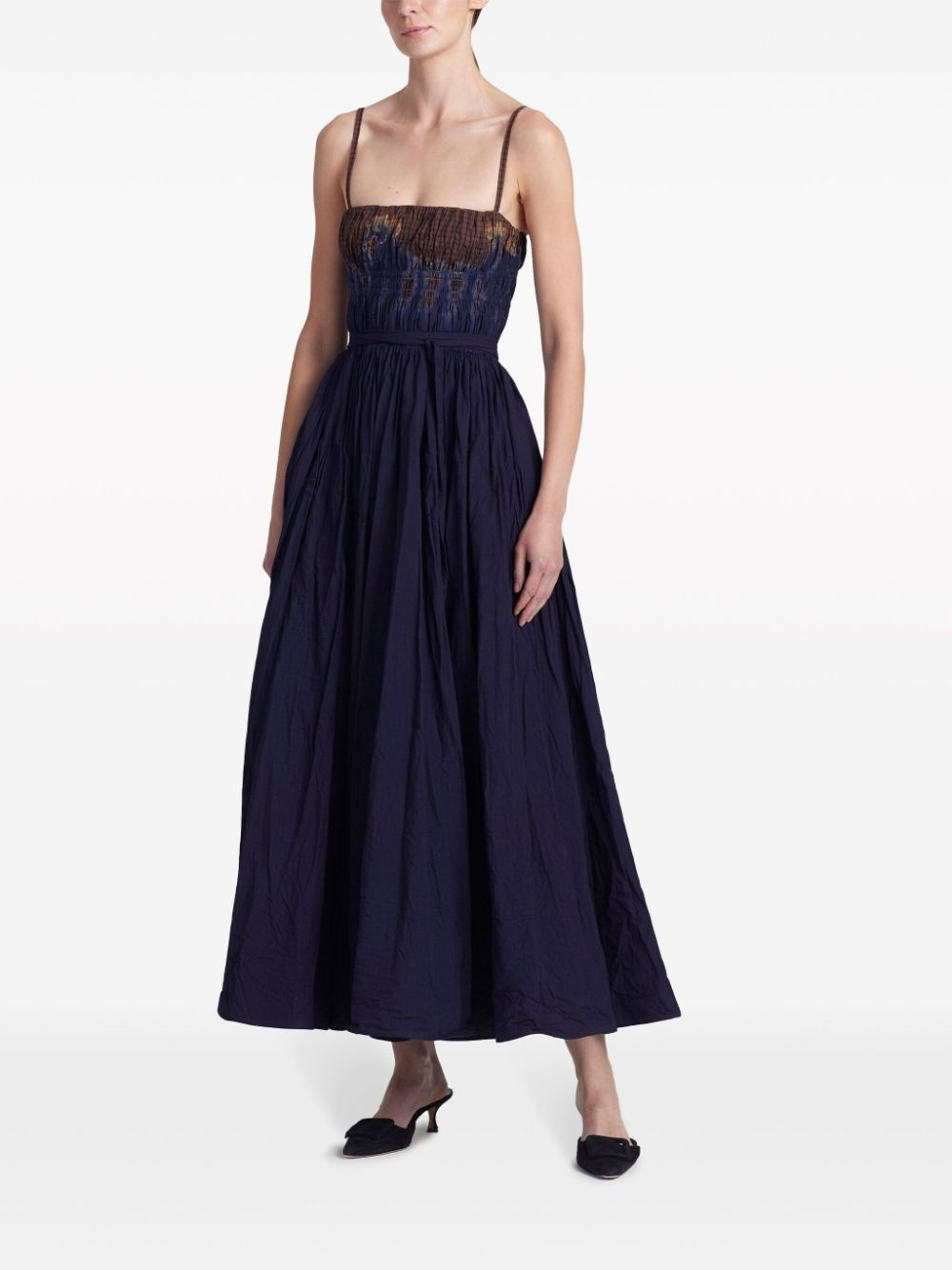 Andrea tie-dye midi dress - 2