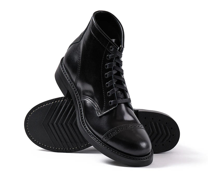 PRE-SALE LK-014  Black Ops Combat Boots Shinki Hikaku Shell Cordovan - 2