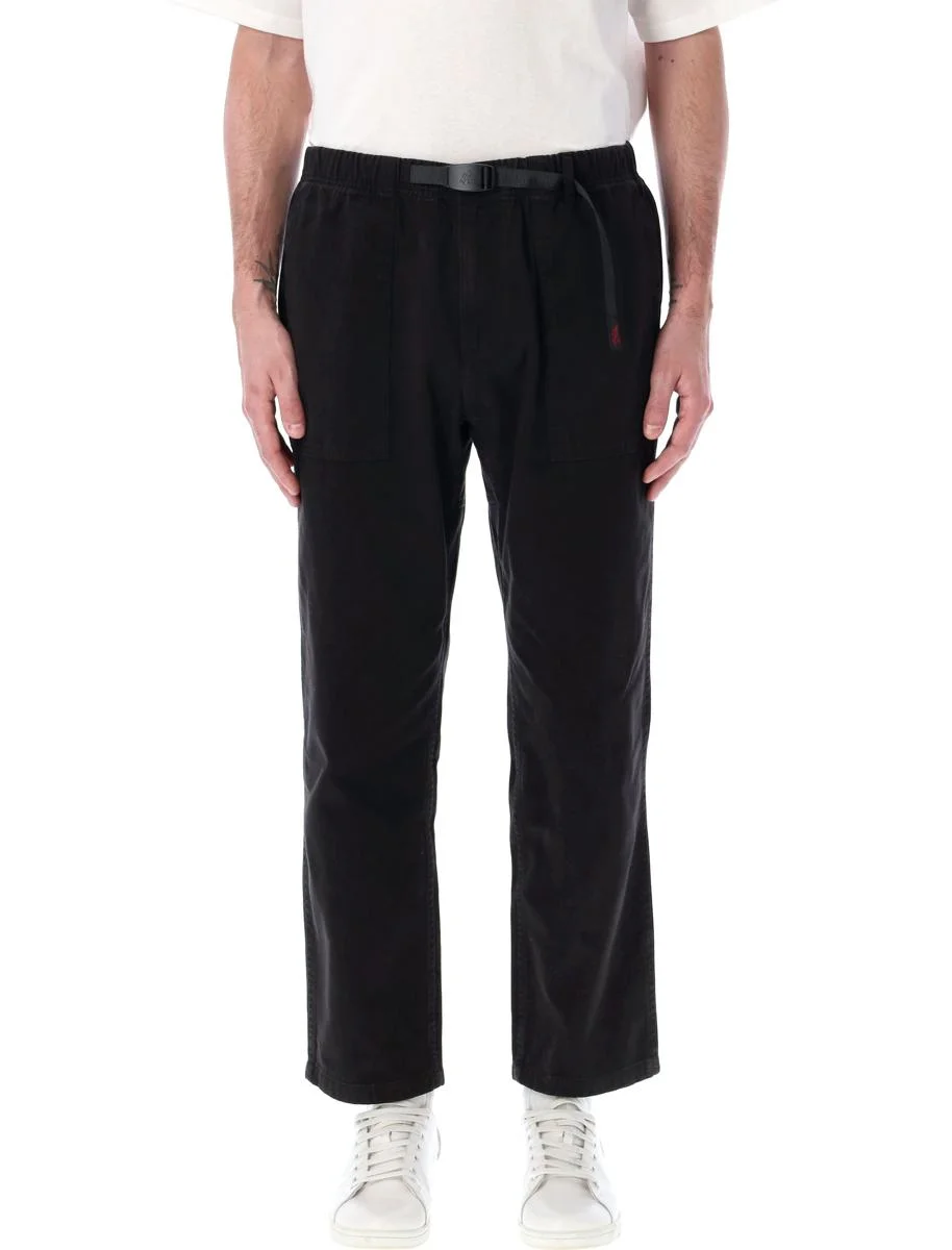 Gramicci Loose Tapered Ridge Pants In Cotton Twill - 1