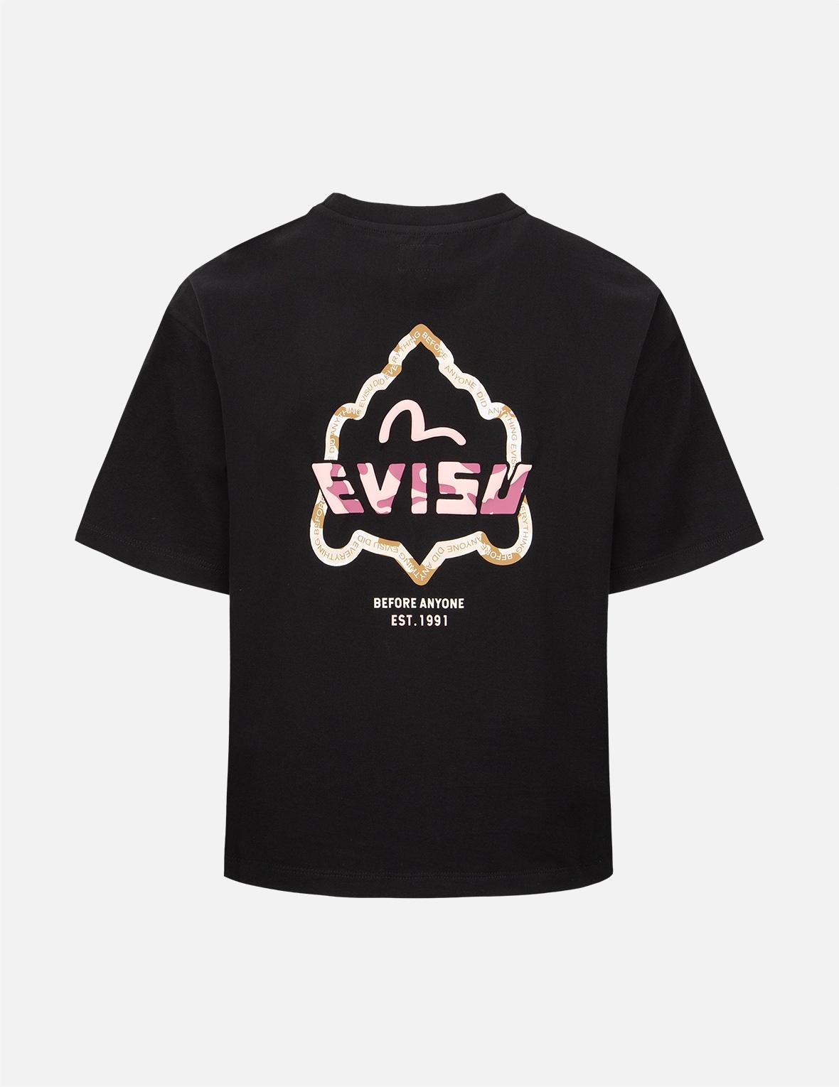 OUTLINE GODHEAD PRINT T-SHIRT - 1
