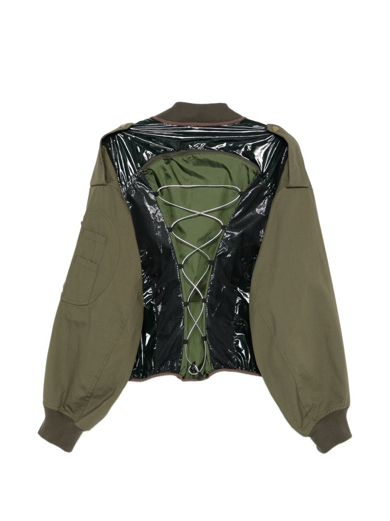 Kolor zip-up jacket outlook