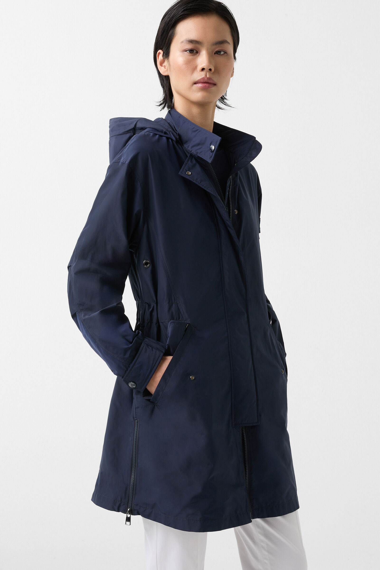 Parka Zofia in Navy blue - 2