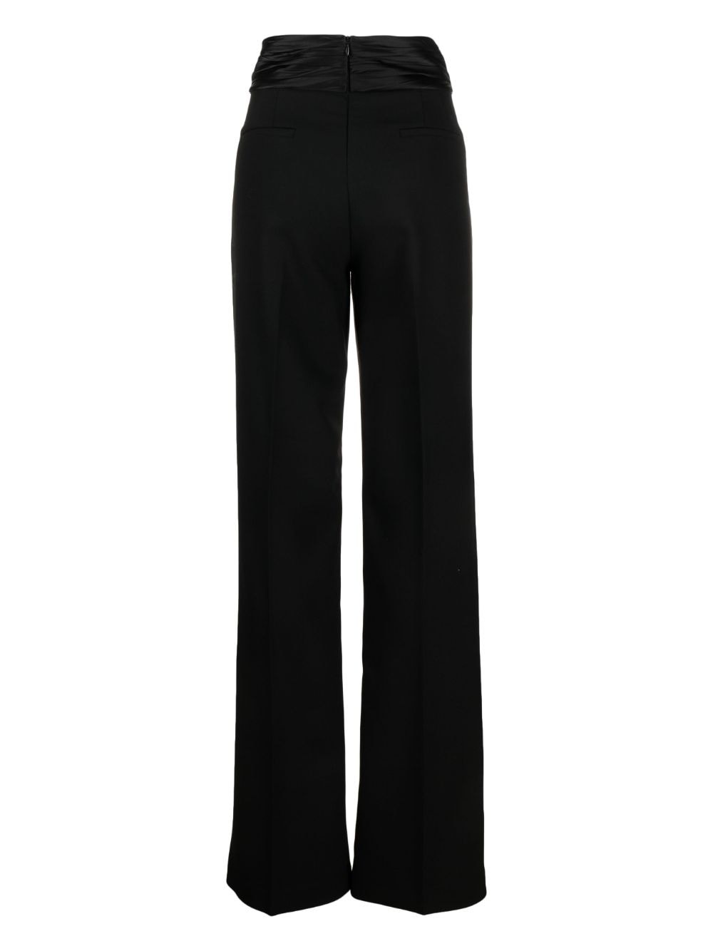 sash-detail tailored wool trousers - 2