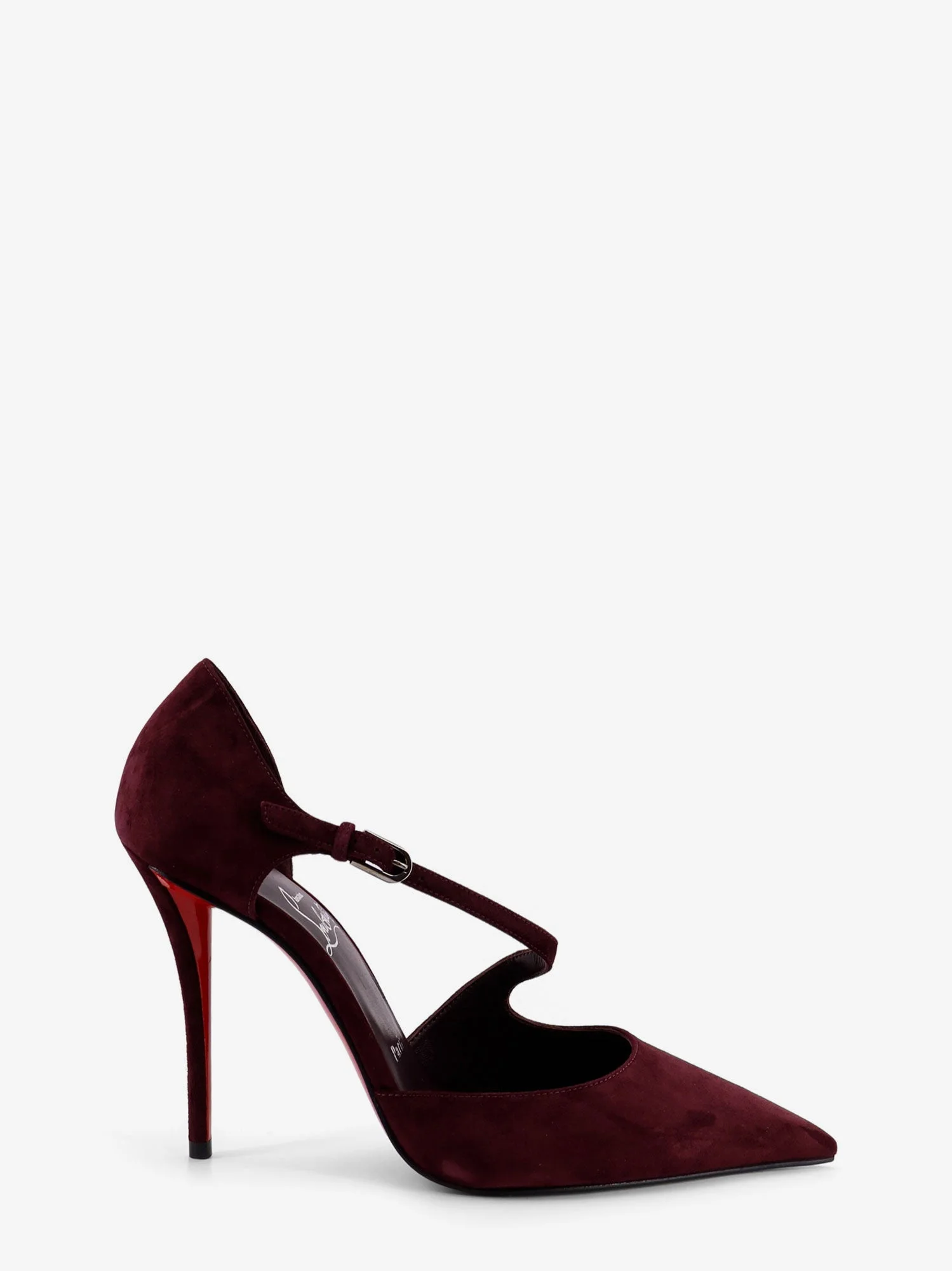 Christian Louboutin Miss Ziggyta 100 Suede Pumps - 1