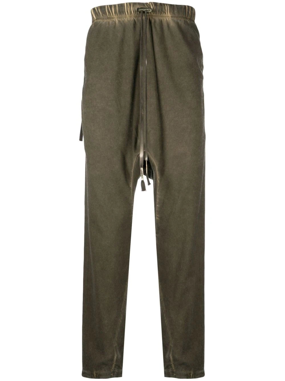DROP-CROTCH DRAWSTRING TROUSERS - 1
