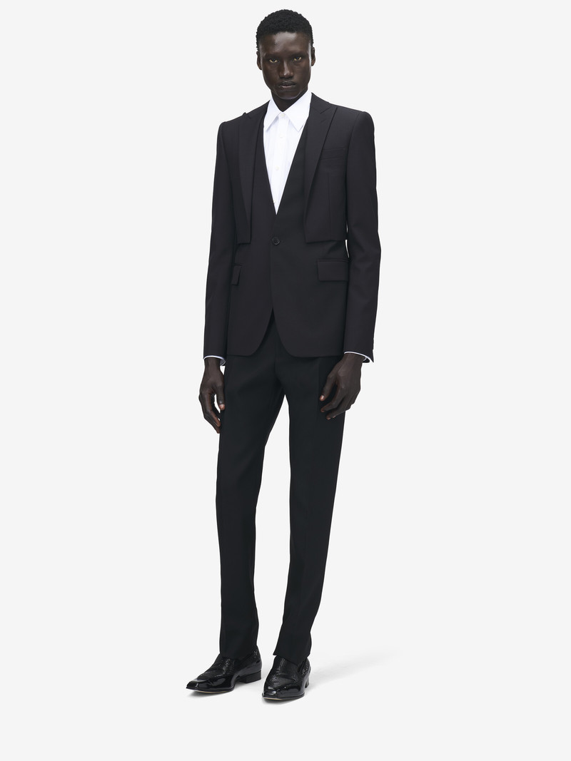 Trompe-l'œil Single-breasted Jacket 3