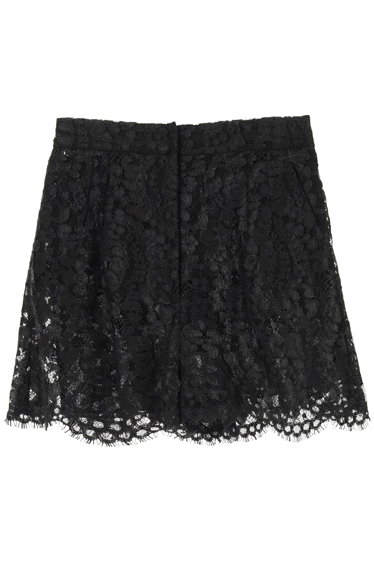 LAMINATED LACE SHORTS - 1