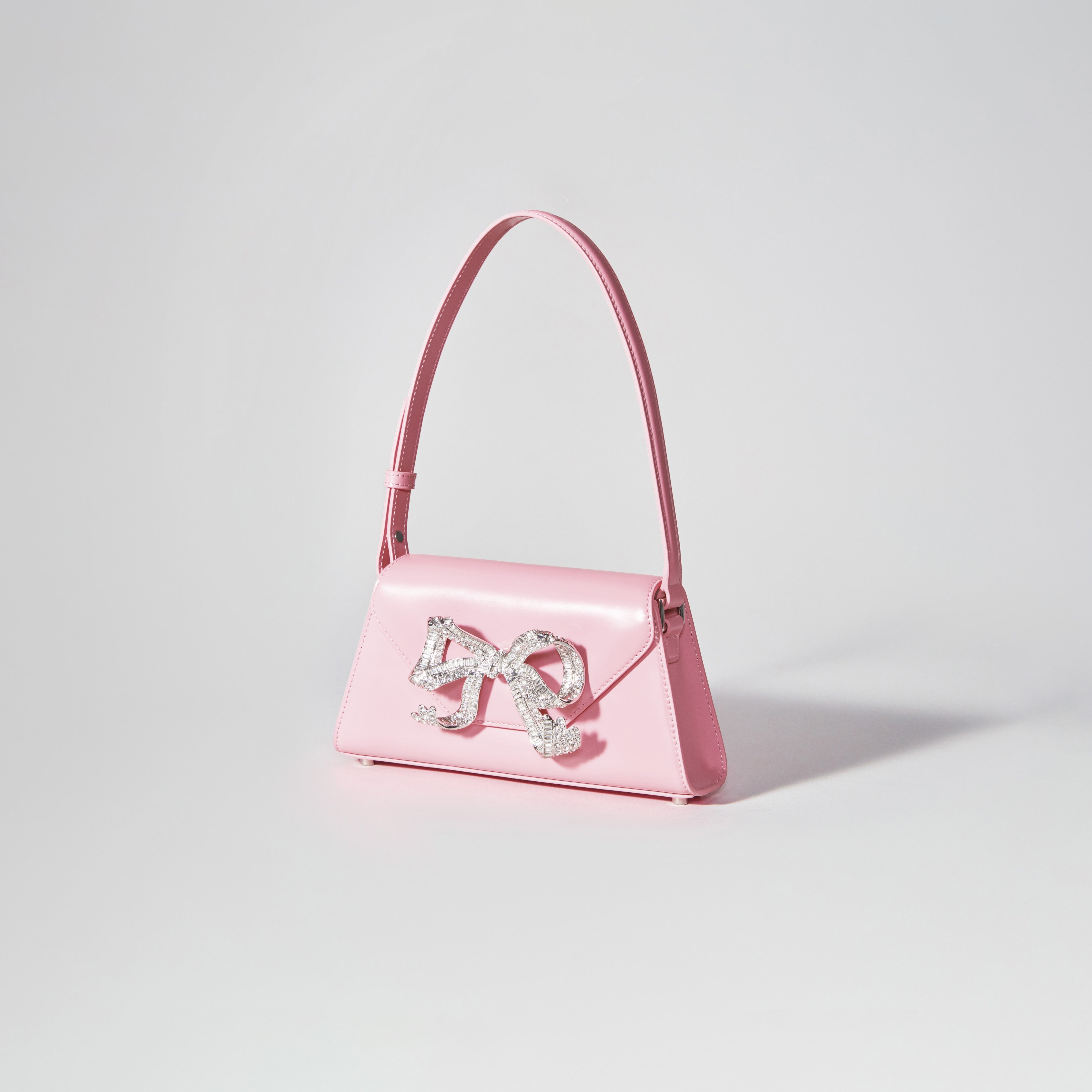 Pink Bow Mini Shoulder Bag - 2