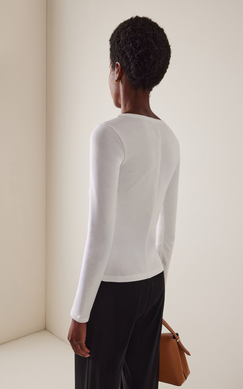 Jill Long-Sleeved Cotton Top 4