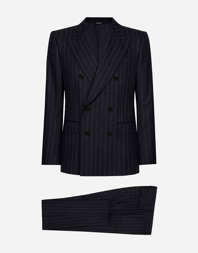 Double-breasted Sicilia-fit suit 1