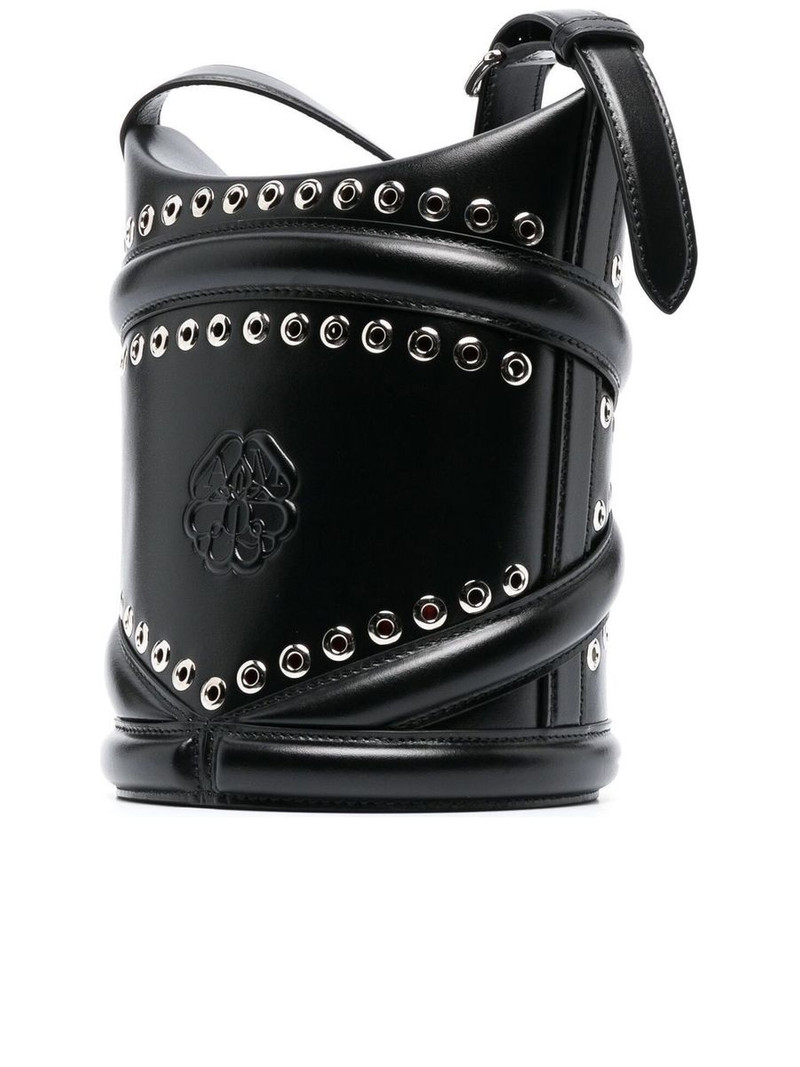 Lei studded bucket bag 4