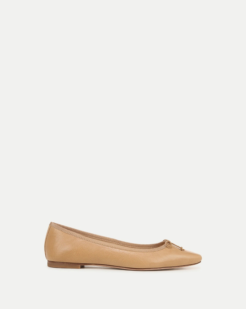 CATHERINE LEATHER BALLET FLAT 1