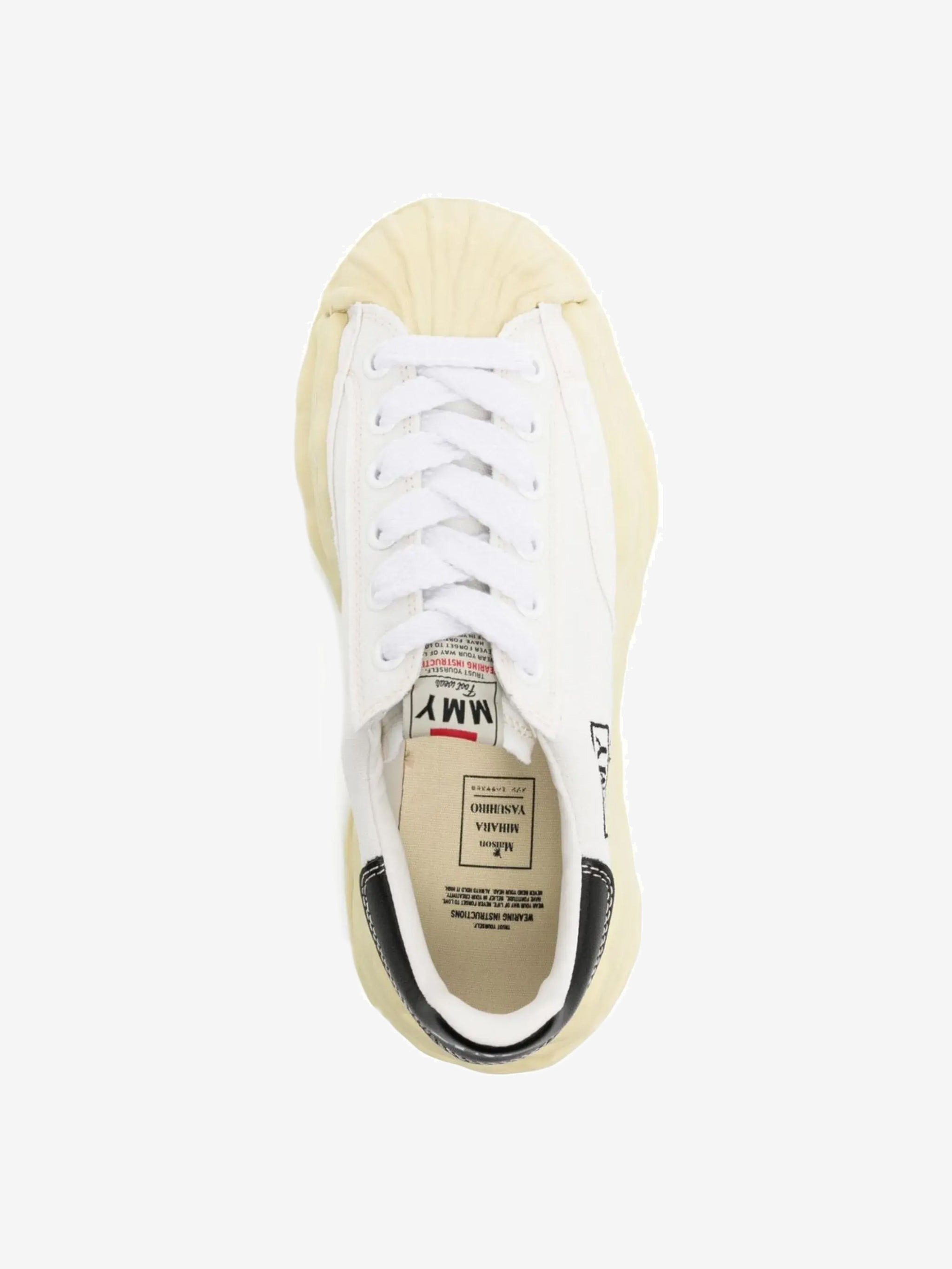 MAISON MIHARA YASUHIRO - Blakey Vintage Sole Canvas Low-Top Sneaker - 4