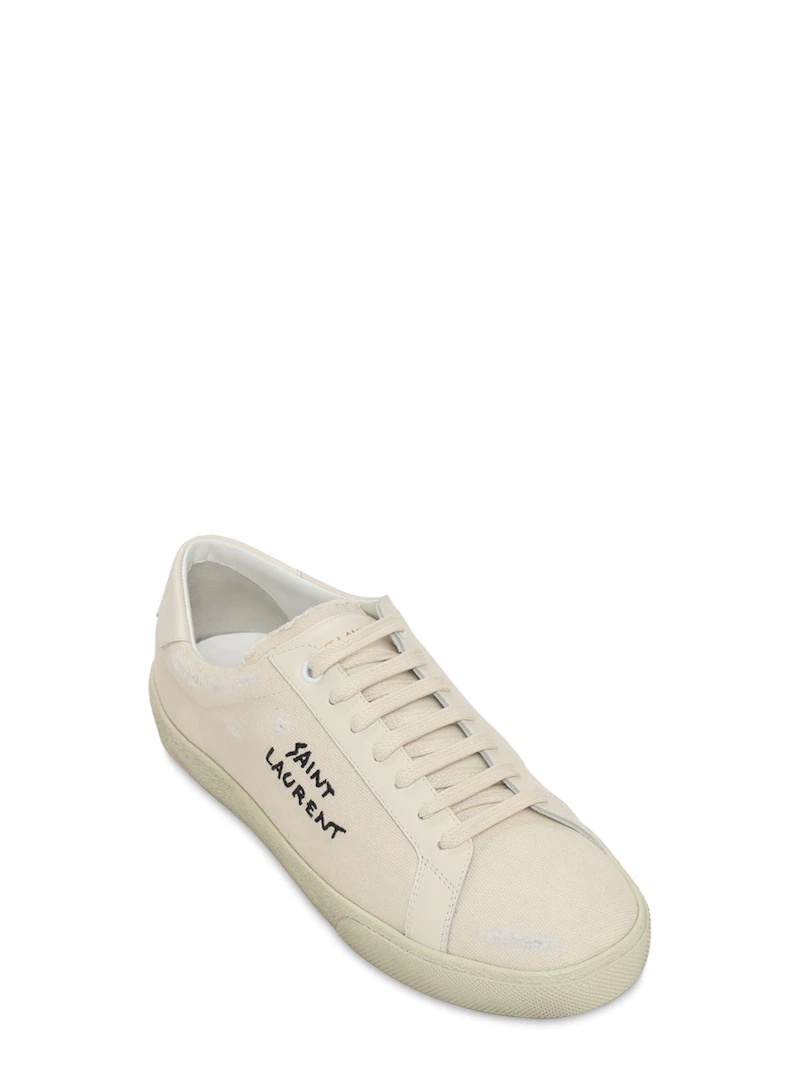 20MM COURT CLASSIC SL/06 CANVAS SNEAKERS - 4