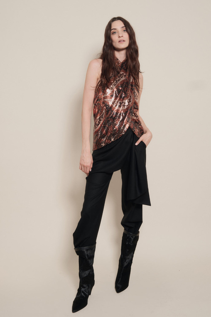 Johanna Ortiz Glimmering Frost Top outlook