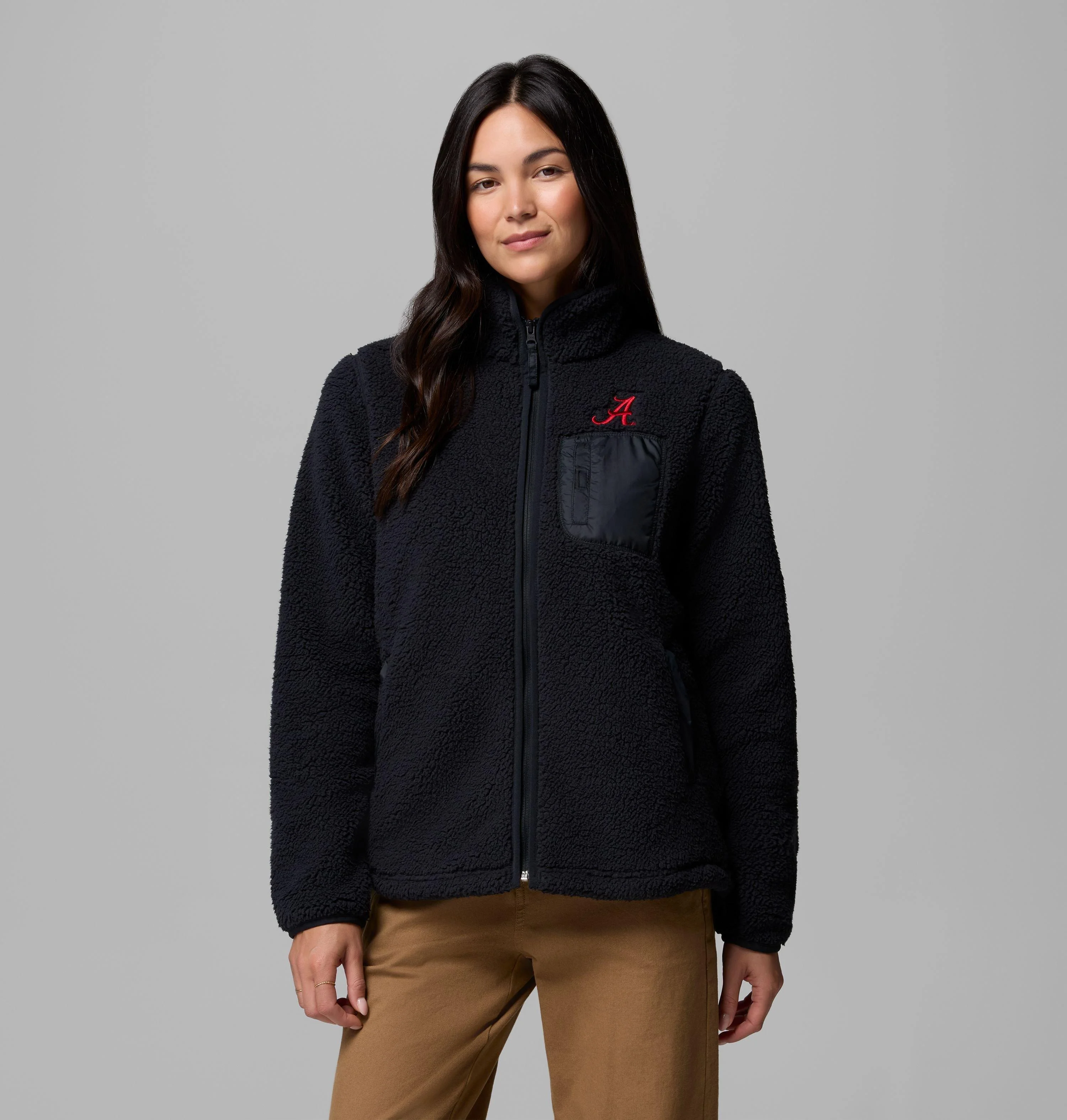 Women's Collegiate West Bend Full Zip Fleece - Alabama - 1