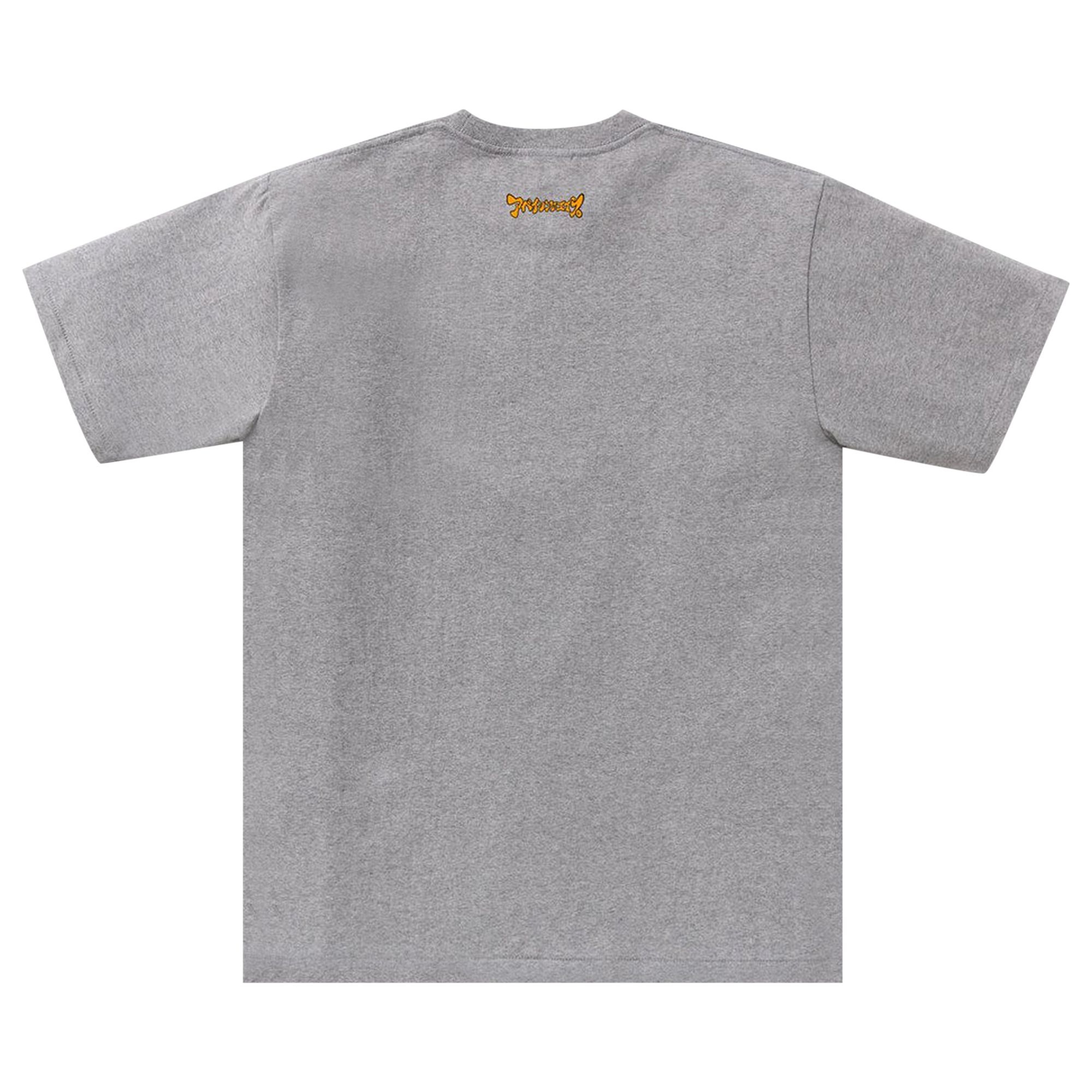 BAPE Katakana Ape Head Tee 'Grey' - 2