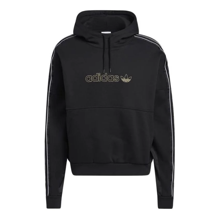 Men's adidas originals Stripe Pullover Black H31284 - 1
