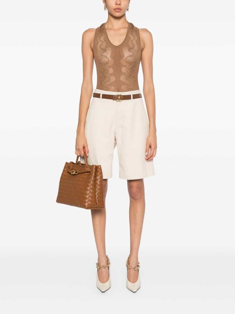 SAINT LAURENT open-knit body outlook