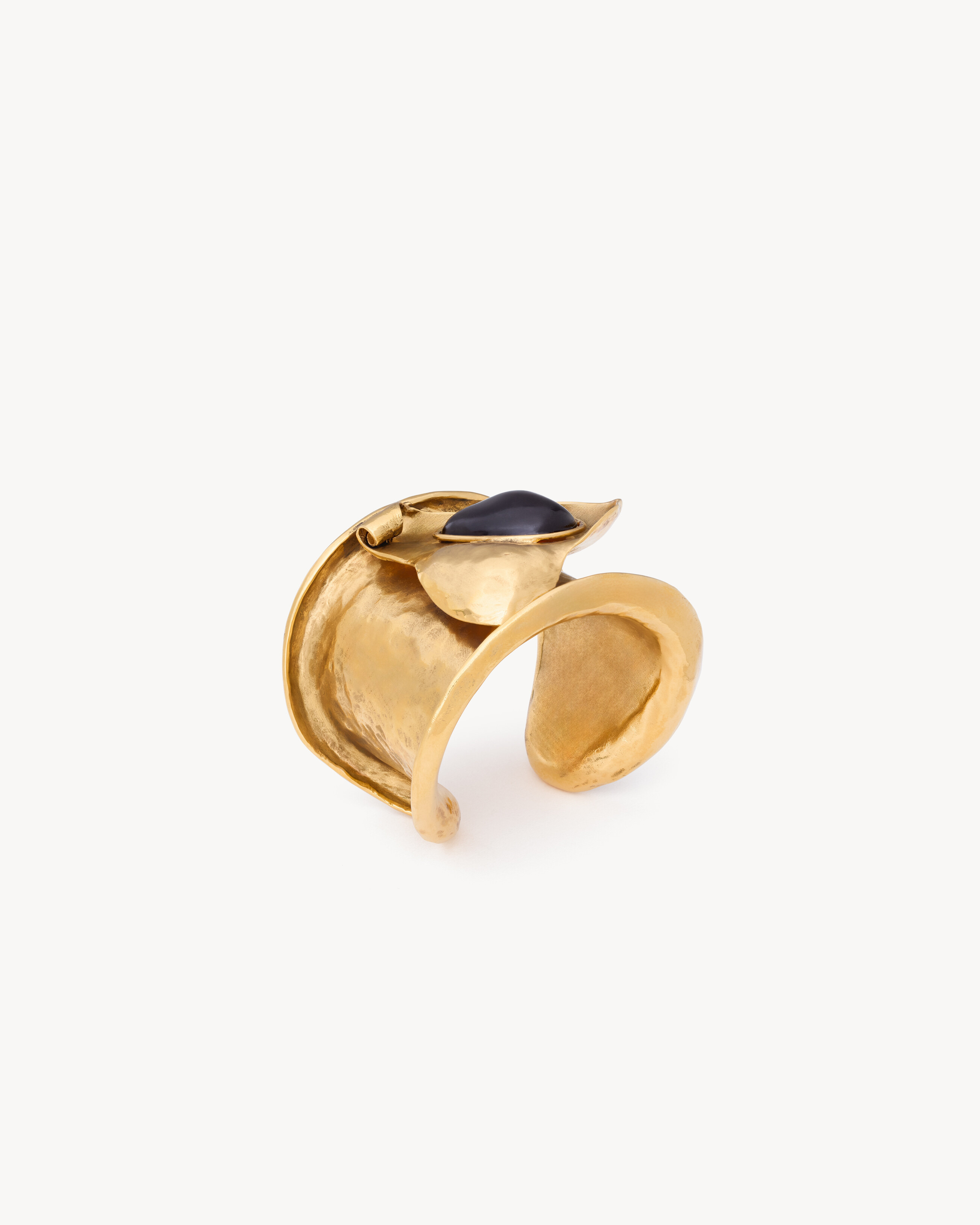 PETAL CUFF IN RESIN AND METAL - 1