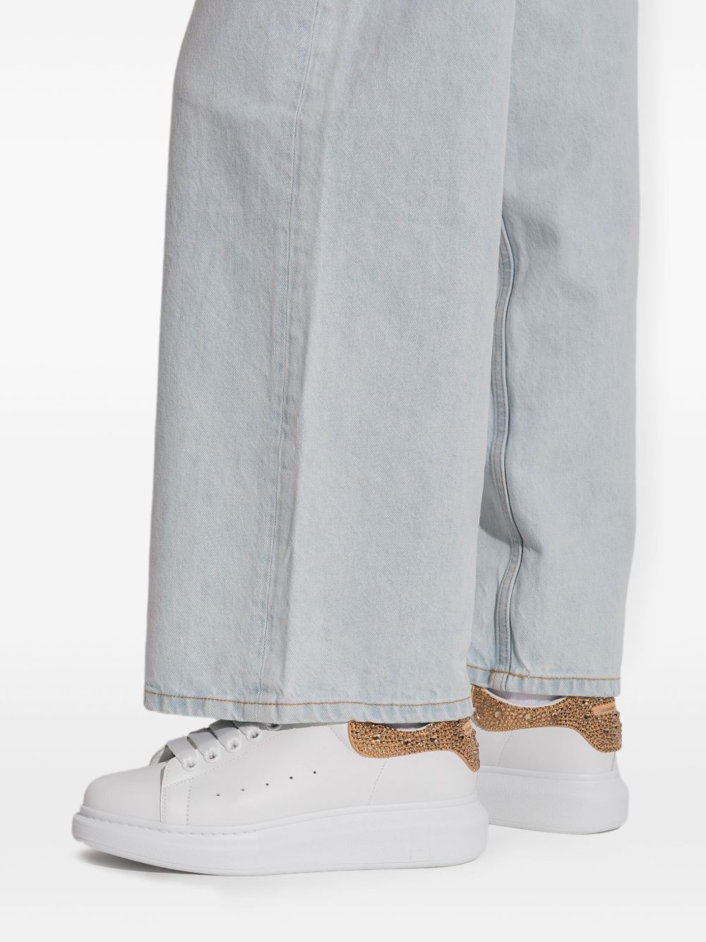 leather sneakers - 5