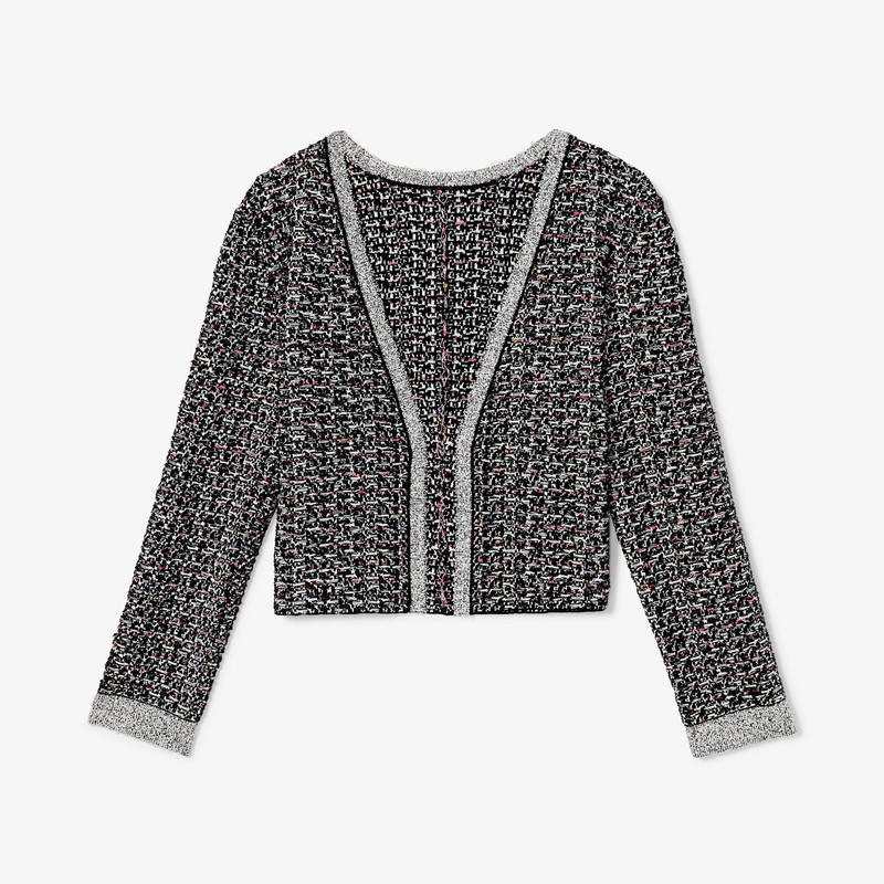 Meena Daily Jardigan - Boucle Tweed Jardigan 1