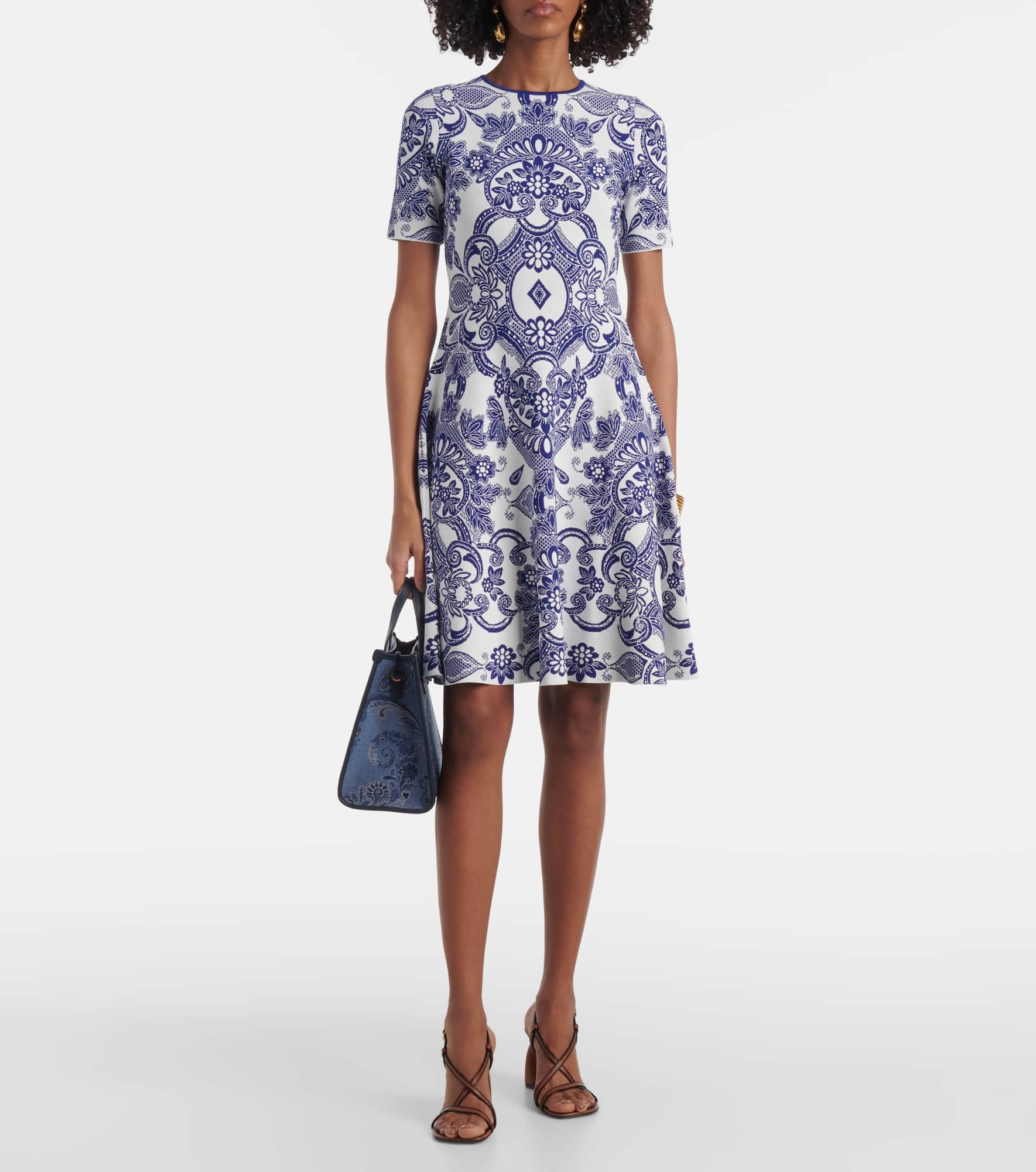 Paisley minidress - 2