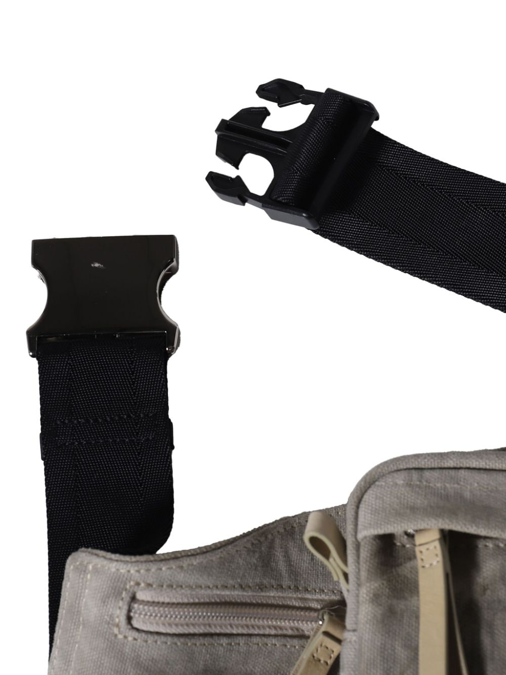 text-print belt bag - 5