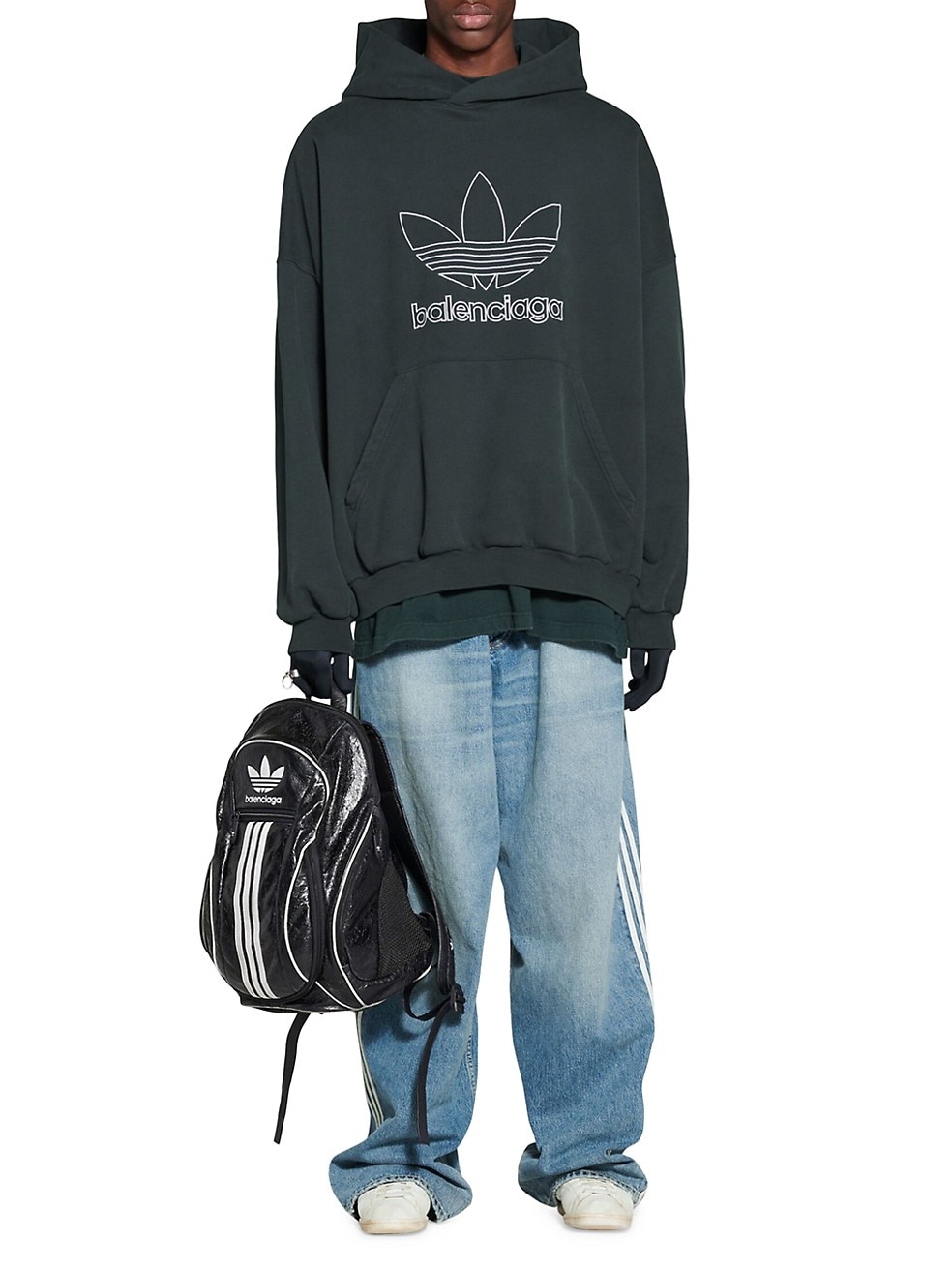 バッグ adidas BALENCIAGA small Backpack Adidas × Balenciaga × Designer Balenciaga X Adidas Small