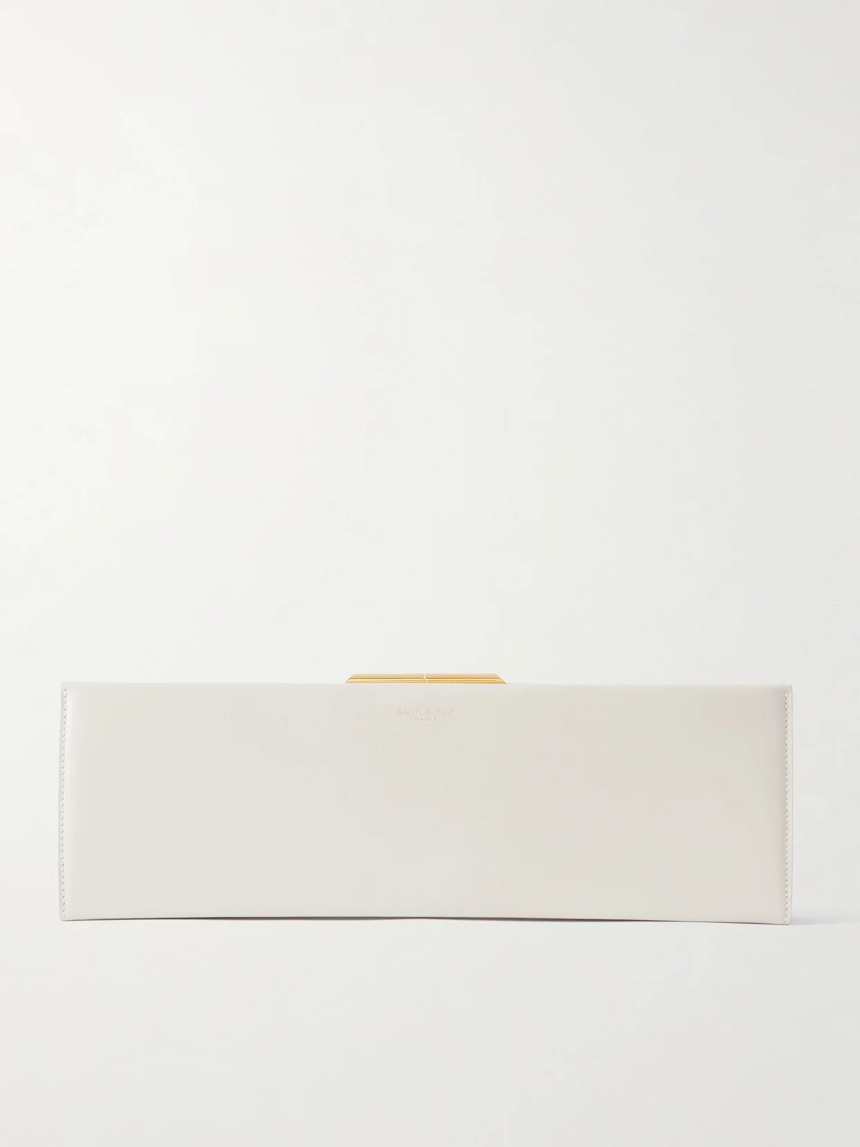 Midnight Leather Clutch - 1