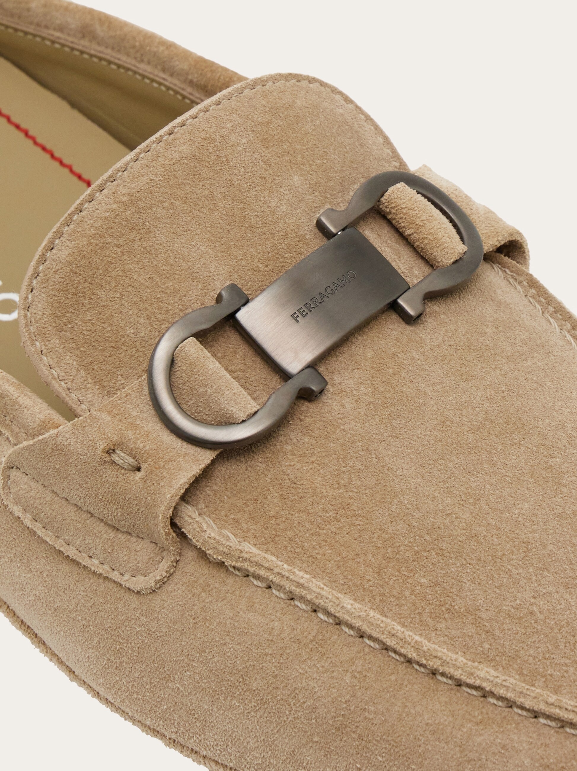 Loafer mule with Gancini ornament - 7
