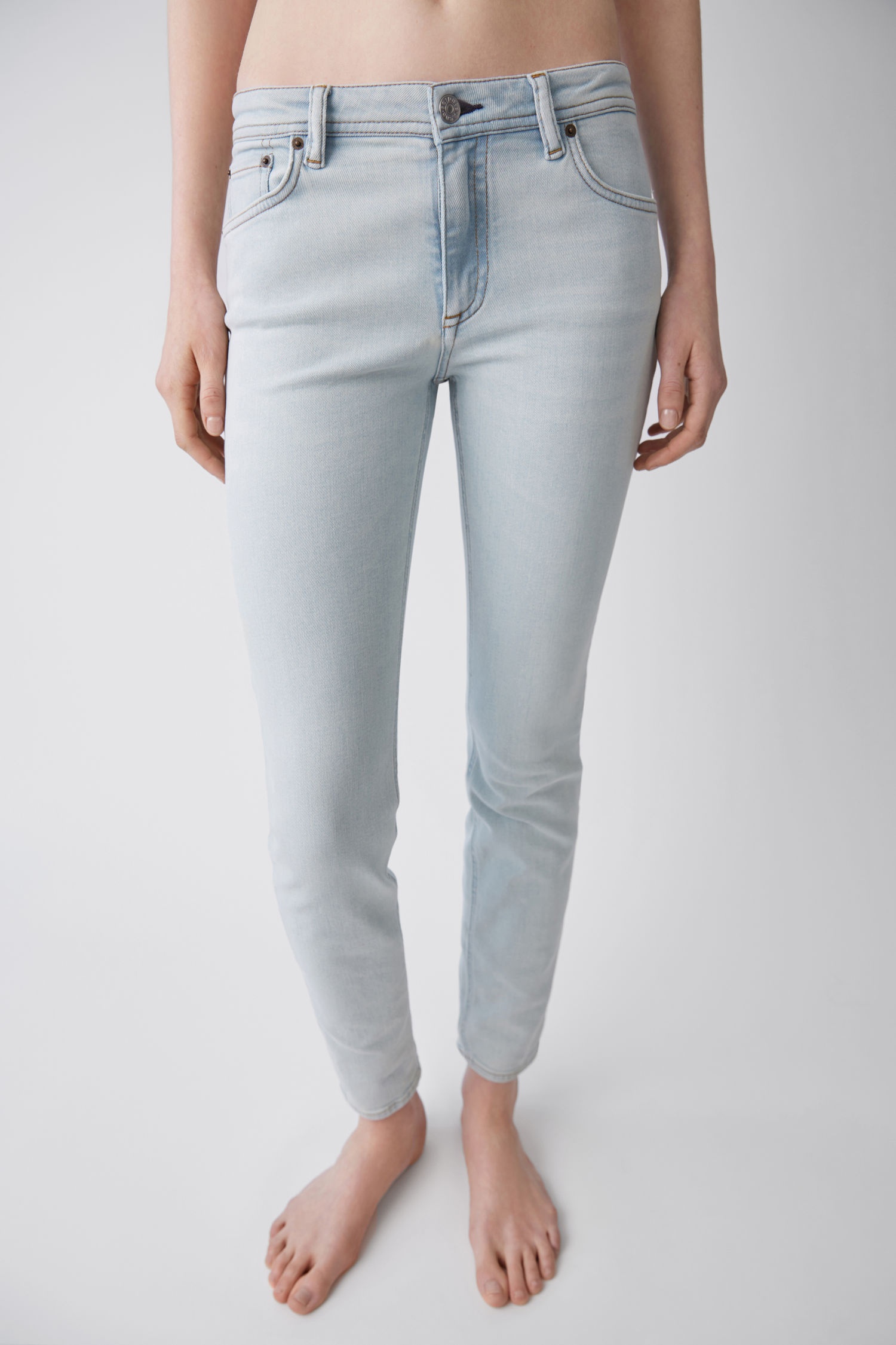 Mid-rise skinny jeans - 2