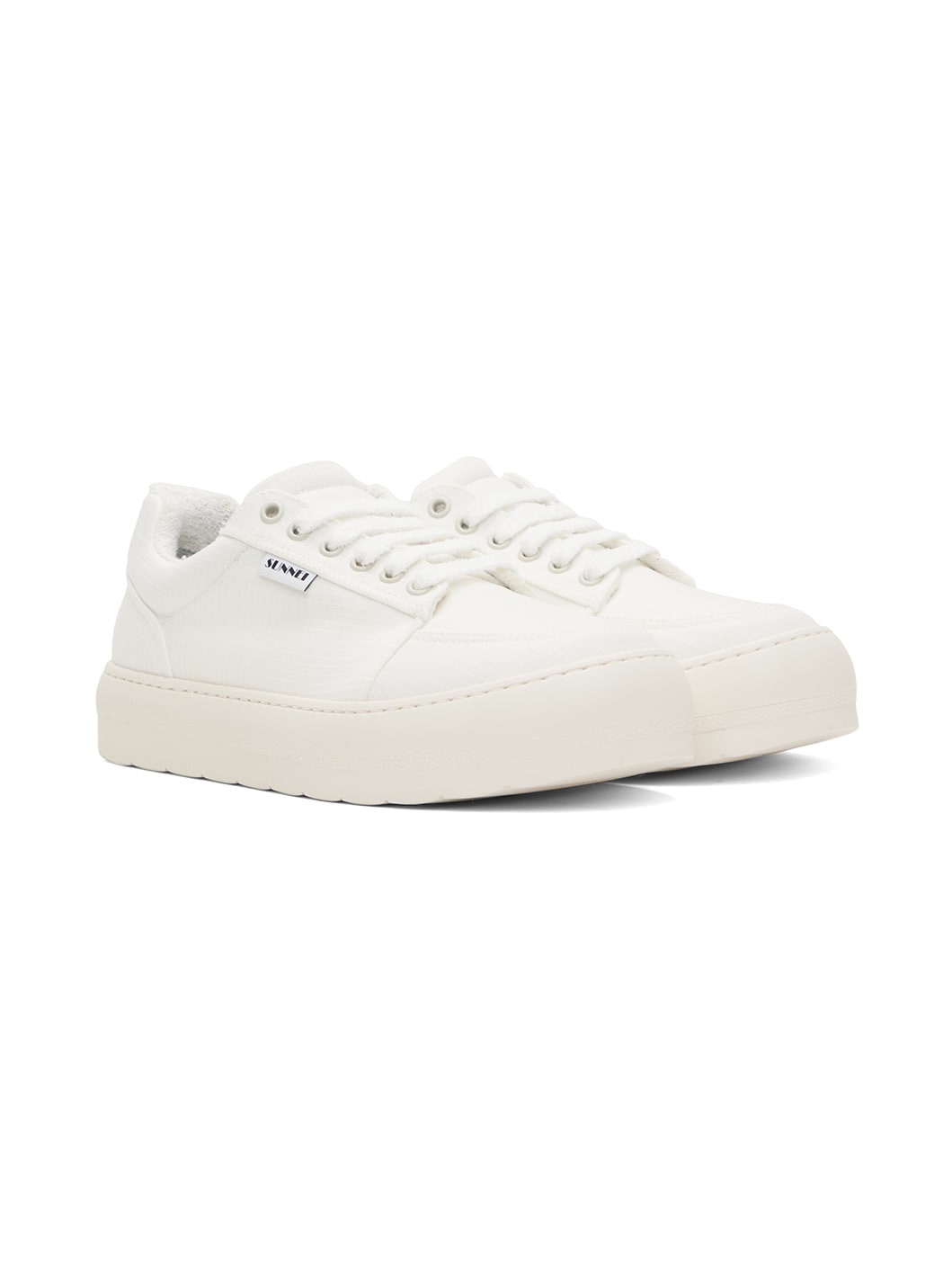 SUNNEI White Dreamy 2.0 Sneakers | ssense | REVERSIBLE