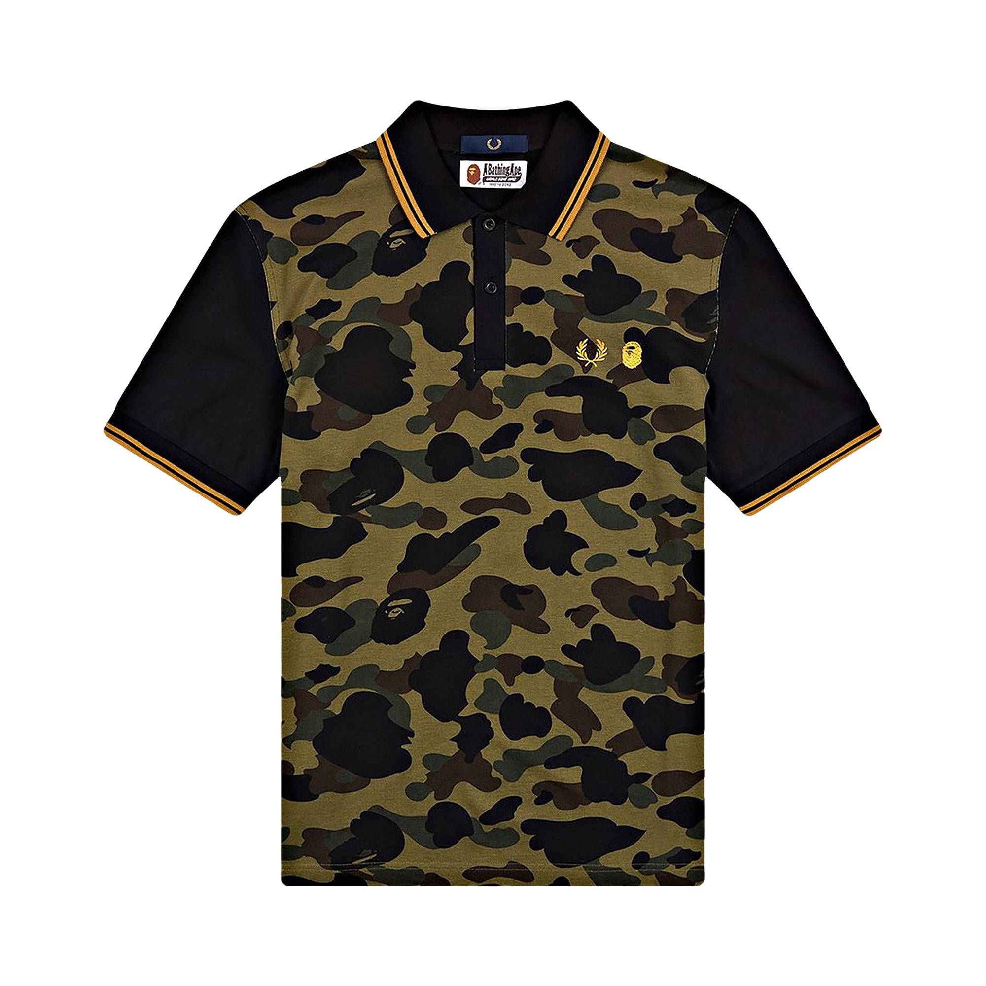 BAPE x Fred Perry Polo Shirt 'Green' - 1