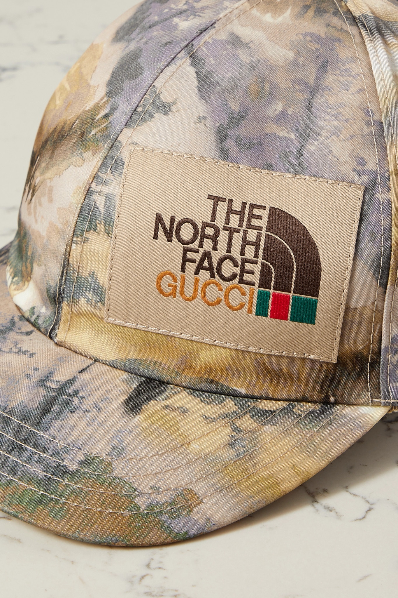 + The North Face appliquéd printed shell baseball cap - 4