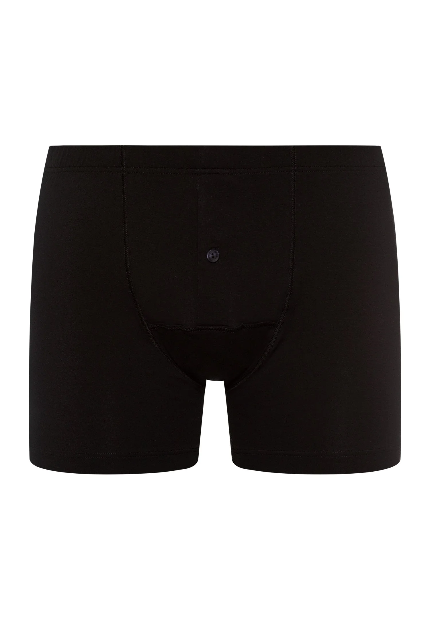 Cotton Sensation Long Leg Boxer Brief With Fly - 1