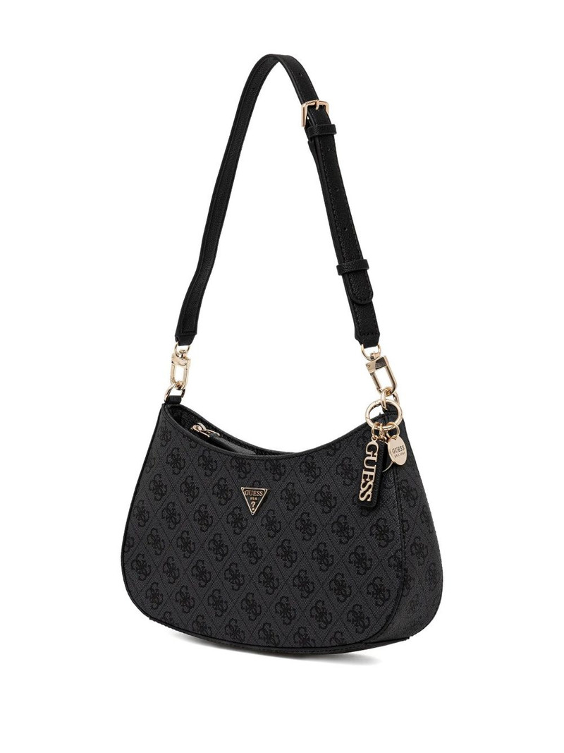 GUESS USA Noelle 4G curved shoulder bag outlook