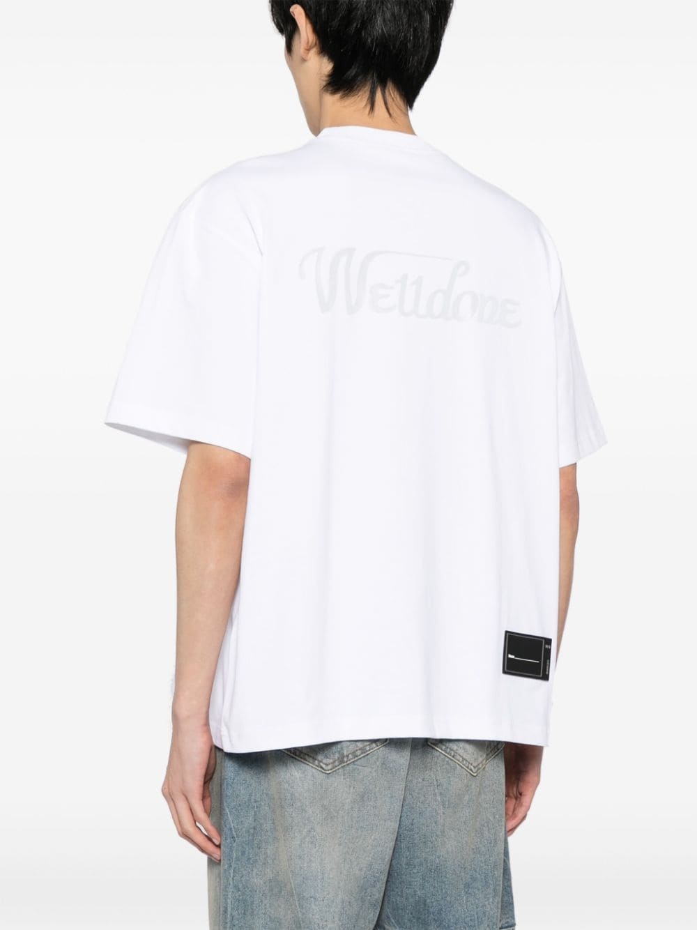 logo-print cotton T-shirt - 5