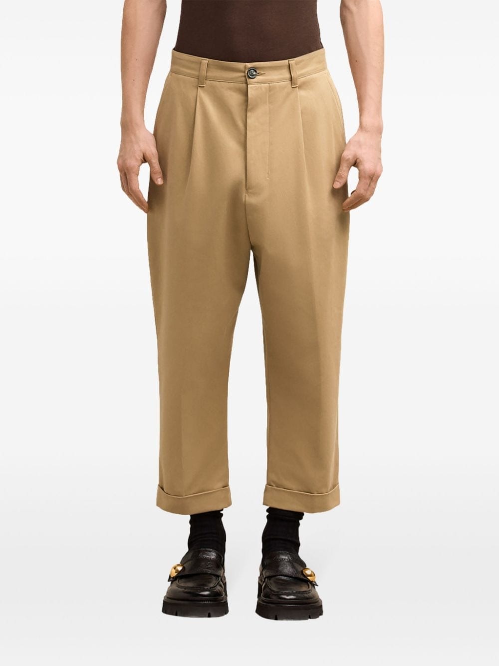 tapered-leg trousers - 5